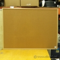 Quartet 48 x 36 Cork Bulletin Board with Wood Frame